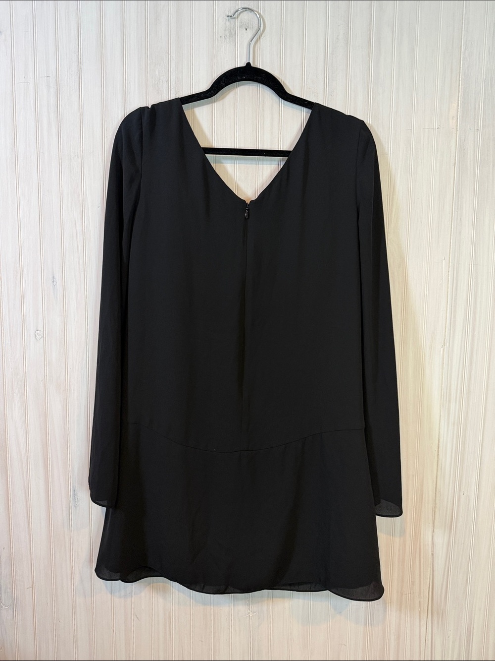 CINQ A SEPT CECIL TWIST FRONT LONG SLEEVE MINI DRESS 10 - Picture 6 of 7